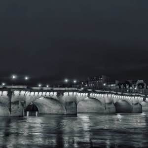 #paris #night #blackandwhite